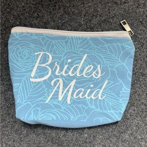 Blue Bridesmaid Pouch
